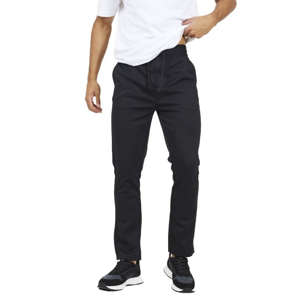 Brave Soul Mens Stretch Regular Joggers / Jet Black